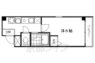 バインオーク ネクト【203号室】の間取り