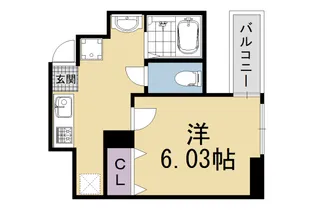 Royal烏丸【401号室】の間取り