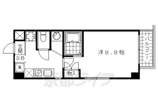 ファミユ白川【301号室】の間取り