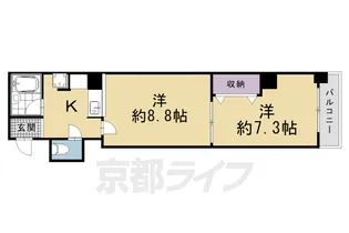 コリス・アルタス【3階】の間取り