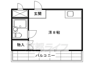 マンションREI【403号室】の間取り