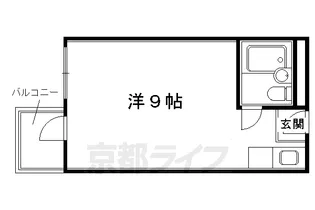 FORUM四条烏丸【303号室】の間取り