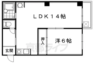 サニーハイツ【312号室】の間取り