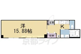 雪月花【202号室】の間取り