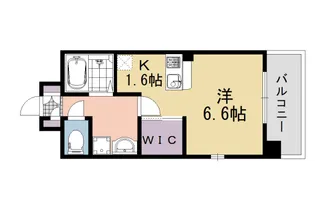 アスヴェル京都烏丸五条【303号室】の間取り