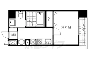 1Kの間取り画像