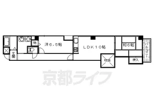 アイル竹嶋【501号室】の間取り