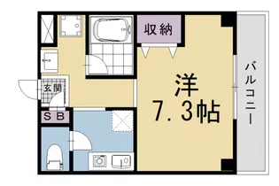 セレーノ大宮【303号室】の間取り