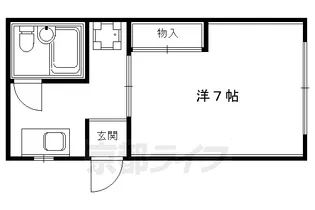 CarlVilla Ⅱ【101号室】の間取り