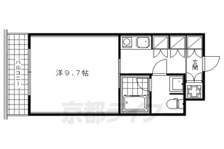 宝源ビル【1103号室】の間取り