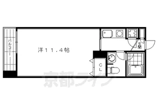 宝源ビル【607号室】の間取り
