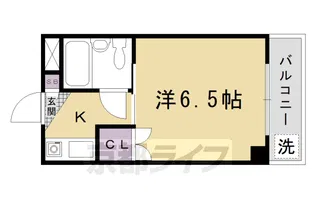 みのるマンション【502号室】の間取り