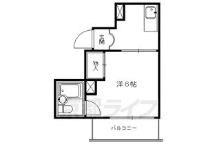 グランバリュー御所南【3階】の間取り