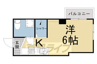 京都府京都市下京区船鉾町【マンション】の間取り