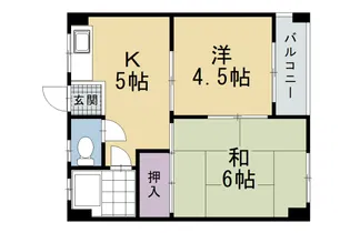 マンションつづき【203号室】の間取り