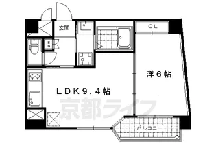 プラネシア神宮道【204号室】の間取り