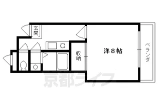エスカーラ北山【1階】の間取り