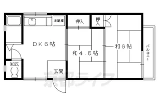 コーポ大宮【301号室】の間取り