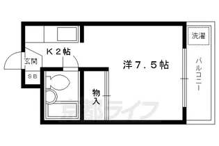 光陽ハイツ【308号室】の間取り