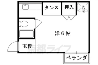 リエス東堀川【505号室】の間取り
