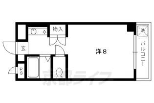 グレーシャス23【402号室】の間取り