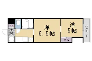 カーサ ベラ【208RV号室】の間取り