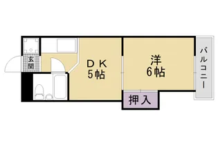 ヴィラエスポワール【2階】の間取り