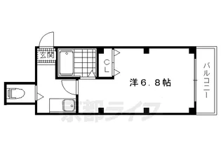 京都府京都市上京区西石屋町【マンション】の間取り