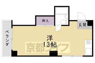 エスポワールⅢ【506号室】の間取り