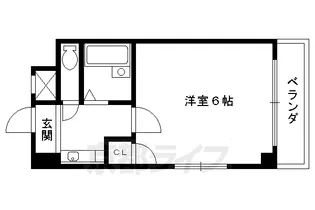 レ・タン・ドゥ・ラ・メール・CKⅤ【203号室】の間取り