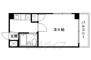 レ・タン・ドゥ・ラ・メール・CKⅤ【501号室】の間取り