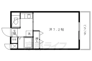 川端ハイツ【1階】の間取り
