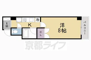 ヴィラ伊豆蔵【301号室】の間取り