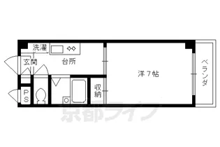 グリーンヒル塔ノ段【108号室】の間取り