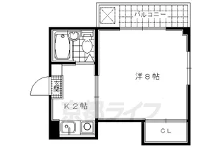 アーバン出町【301号室】の間取り