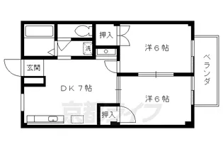 エスポアール21【1階】の間取り