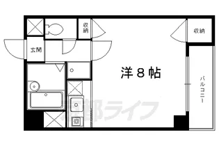 ふるーる北山【402号室】の間取り