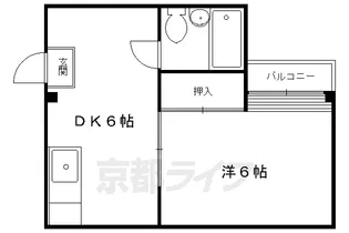 ユナイトハイツ【202号室】の間取り
