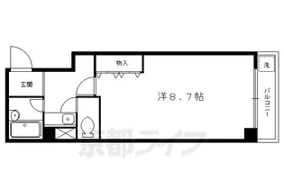 TAISEI都【105号室】の間取り