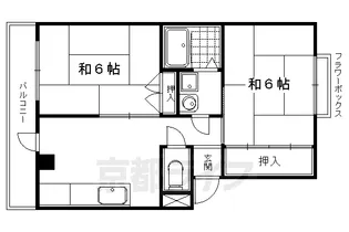 メゾンヴァンヴェール【101号室】の間取り