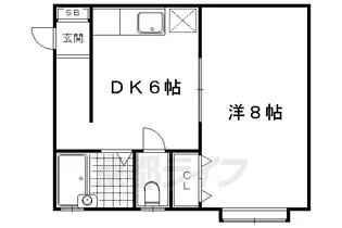 佐々木ハイツ【101号室】の間取り