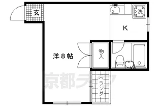 ハウスサトー【302号室】の間取り