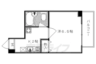 小林ビル【201号室】の間取り