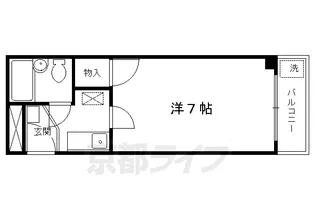 サンフェスタ【206号室】の間取り
