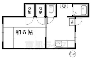 ガーデンヴィラ岩倉【205号室】の間取り