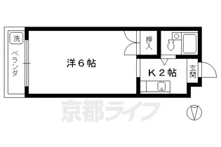ハイツテレマン【103号室】の間取り