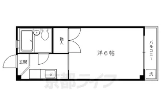 コーポヤスタニ【302号室】の間取り