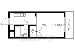 ソレイユダイサン【603号室】の間取り