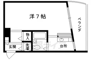 グリーン28【4-A号室】の間取り