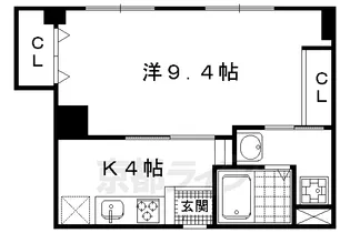 マンション和田【3B号室】の間取り